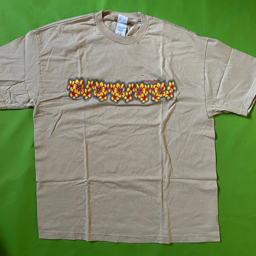 Vintage Delta Pro Weight North Shore Hawaii Hibiscus Flower Graphic T-Shirt XL